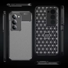 Xiaomi Redmi 15 4G / Redmi 15 5G Techsuit CarbonFiber - Fekete tok - 0. kép