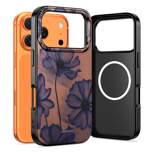 iPhone 17 Pro Max Tech-protect Lamano Magsafe Velvet Éjszaka tok iPhone 17 Pro Max Tech-protect Lamano Magsafe Velvet Éjszaka tok