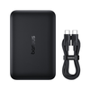 Baseus EnerFill FM11 Ultra-Mini 10000mAh 22.5W MagSafe Kompatibilis Power Bank Baseus Simple USB-C 20V/3A 30 cm Kábellel - Fekete - 0. kép Baseus EnerFill FM11 Ultra-Mini 10000mAh 22.5W MagSafe Kompatibilis Power Bank Baseus Simple USB-C 20V/3A 30 cm Kábellel - Fekete - 0. kép