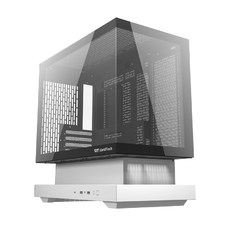 Darkflash F1 Számítógépes Ház Fehér 6 ARGB Ventilátorral