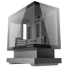 DarkFlash F1 számítógép ház (Fekete) 6 ARGB ventilátorral