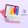 iPad 10.9” 2022 / 11” 2025 tok Tech-protect Sc Pen + Keyboard Magenta - 4. kép iPad 10.9” 2022 / 11” 2025 tok Tech-protect Sc Pen + Keyboard Magenta - 4. kép