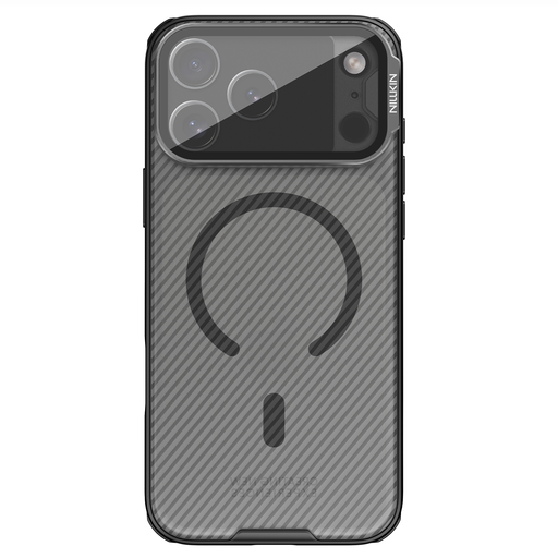 Nillkin CamShield Prop mágneses tok Apple iPhone 17 Pro Max átlátszó fekete tok