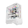 DarkFlash DY460 Fehér Számítógépház 4 ARGB Ventilátorral - 4. kép DarkFlash DY460 Fehér Számítógépház 4 ARGB Ventilátorral - 4. kép