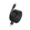 USB-C - USB-C Hoco 3A 60W 1 m X120 fekete Kábel - 1. kép USB-C - USB-C Hoco 3A 60W 1 m X120 fekete Kábel - 1. kép