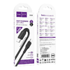 USB-C - USB-C Hoco 3A 60W 1 m X120 fekete Kábel - 3. kép USB-C - USB-C Hoco 3A 60W 1 m X120 fekete Kábel - 3. kép