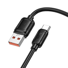 Hoco PD 5A 100W 1 m X115 fekete Type-C USB kábel