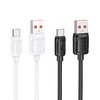 Hoco PD 5A 100W 1 m X115 fekete Type-C USB kábel - 2. kép Hoco PD 5A 100W 1 m X115 fekete Type-C USB kábel - 2. kép