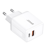 BWOO hálózati töltő CDA182 QC 38W 1x USB-A + 1x USB-C USB-C-ről Lightning kábel 1 m fekete - 1. kép BWOO hálózati töltő CDA182 QC 38W 1x USB-A + 1x USB-C USB-C-ről Lightning kábel 1 m fekete - 1. kép