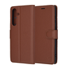Samsung Galaxy S25 FE Barna Techsuit - Leather Folio tok - 4. kép