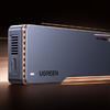 Ugreen D703 M.2 NVMe SSD ház, USB4 (szürke) - 3. kép Ugreen D703 M.2 NVMe SSD ház, USB4 (szürke) - 3. kép