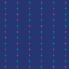 iSparkle LEDS120CV-2 micro LED-es fényfüggöny, 2x2 m / 120 db RGB LED, applikációval vezérelhető, smart, kül- és beltéri kivitel