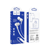 Fehér HOCO M86 vezetékes fülhallgatók Jack 3,5 mm mikrofonnal - 1. kép