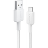 USB-A to USB-C Kábel Anker 322, 18W, 2A, 0.9m, Fehér A81H5G21 - 0. kép USB-A to USB-C Kábel Anker 322, 18W, 2A, 0.9m, Fehér A81H5G21 - 0. kép