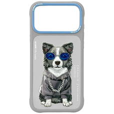 Nimmy Glasses Cool Dog tok iPhone 17 Pro Max - Szürke