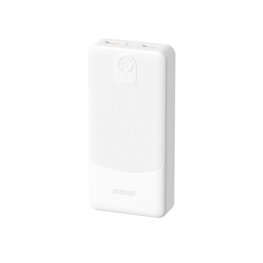 Powerbank Dudao K10 10000mAh 2.4A 2 x USB-A - fehér Powerbank Dudao K10 10000mAh 2.4A 2 x USB-A - fehér