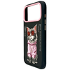 Nimmy Glasses Cool Cat tok iPhone 17 Pro Max - Fekete - 1. kép Nimmy Glasses Cool Cat tok iPhone 17 Pro Max - Fekete - 1. kép