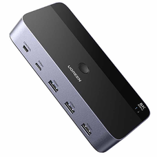 UGREEN AK700 Dual Monitor KVM Switch DisplayPort 2 In 2