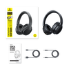 Baseus Bass BH1 Lite Wireless On-Ear Bluetooth 6.0 Headphones - Black - 1. kép