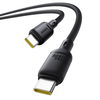 Baseus Silky Series 100W USB-C - USB-C 1m Kábel - Fekete - 2. kép