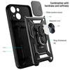 Slide Camera Armor Case for Samsung Galaxy A07 Black - 1. kép