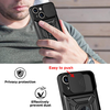Slide Camera Armor Case for Samsung Galaxy A07 Black - 4. kép