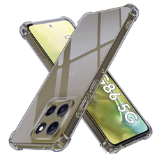  Motorola Moto G86 Füstfekete Techsuit Shockproof Clear Silicone tok