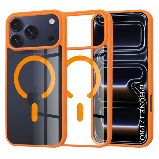  iPhone 17 Pro Orange Techsuit - MagSafe Pro tok