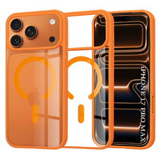  iPhone 17 Pro Max Narancssárga Techsuit - MagSafe Pro tok