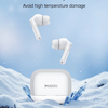 Yesido - Vezeték nélküli fülhallgató (TWS34) - Kettős mikrofon, ANC, Bluetooth 5.3, ENC, Fülbe helyezhető kialakítás, Érintésvezérlés, 320mAh - Fehér - 2. kép