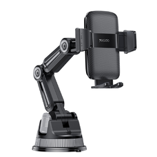 Yesido - Telefon tartó (C275) - Műszerfalra, 1260 fokos teljes körű állítható kialakítás, 4.7-7.2