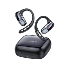 Yesido - Vezeték nélküli fülhallgató (YSP24) - Bluetooth V5.4-gyel, nyitott fül kialakítás, 400mAh, Type-C - Fekete