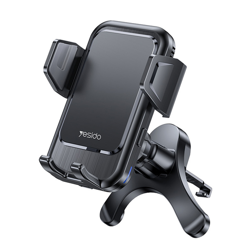 Autós tartó Yesido Vezeték nélküli Töltéssel (C312) - Légbeömlőre, Automatikus Csipesz, Intelligens Indukció, 15W, 4.7 - 6.8inch - Fekete Autós tartó Yesido Vezeték nélküli Töltéssel (C312) - Légbeömlőre, Automatikus Csipesz, Intelligens Indukció, 15W, 4.7 - 6.8inch - Fekete