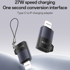 Yesido - OTG Adapter (GS27) - Type-C Lightninghez, 480Mpb/s, Alumínium ötvözet, 27W - Szürke - 0. kép
