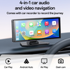 Yesido - Vezeték nélküli autós sztereó (KM19) - Dupla HD kamera, Plug&Play, CarPlay, Android Auto, AirPlay - Fekete - 1. kép Yesido - Vezeték nélküli autós sztereó (KM19) - Dupla HD kamera, Plug&Play, CarPlay, Android Auto, AirPlay - Fekete - 1. kép