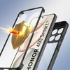 Honor 400 Smart / X7d 4G Techsuit - ColorVerse 360 Series + Screen Protector - Fekete tok - 0. kép