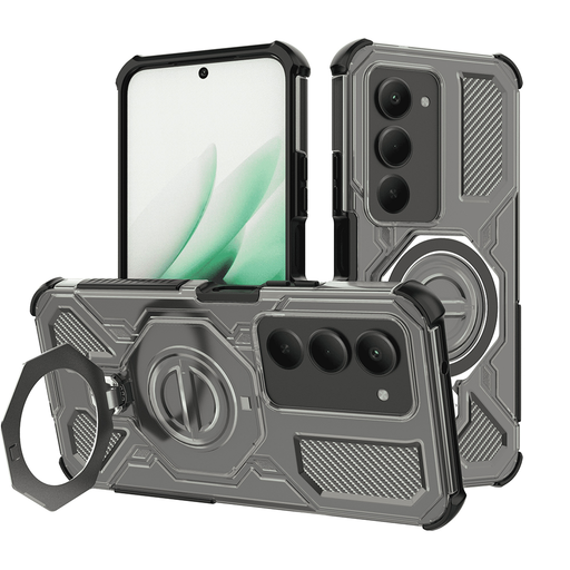 Xiaomi Redmi 15 4G / Redmi 15 5G Smoke Black Techsuit Carbon Shield PRO tok