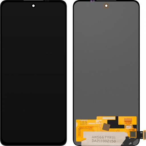 LCD kijelző modul MP Xiaomi Redmi Note 14 5G-hez, keret nélkül, utángyártott, fekete