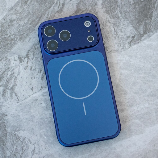 iPhone 17 Pro kék tok üveg kamera lencse védővel Magsafe AG Glass iPhone 17 Pro kék tok üveg kamera lencse védővel Magsafe AG Glass