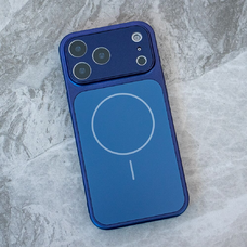 iPhone 17 Pro Max kék tok üveg kamera lencse védővel Magsafe AG Glass