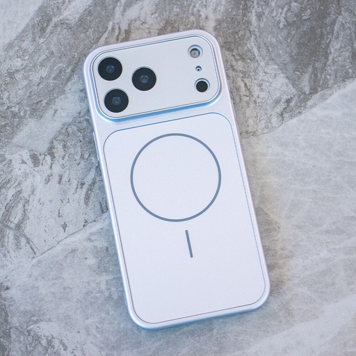 iPhone 17 Pro Max ezüst tok üveg kamera lencse védővel Magsafe AG Glass iPhone 17 Pro Max ezüst tok üveg kamera lencse védővel Magsafe AG Glass