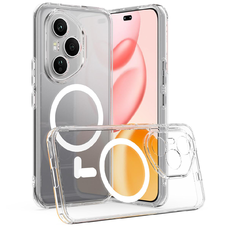 Honor 400 Pro Magsafe kompatibilis átlátszó hibrid tok – 160,8 mm globális verzióhoz