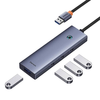 Baseus UltraJoy 4 az 1-ben Hub USB-A+4xUSB 3.0 (szürke) - 4. kép Baseus UltraJoy 4 az 1-ben Hub USB-A+4xUSB 3.0 (szürke) - 4. kép