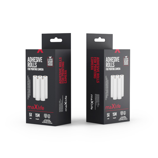 Maxlife öntapadós tekercs szett hőnyomtatóhoz