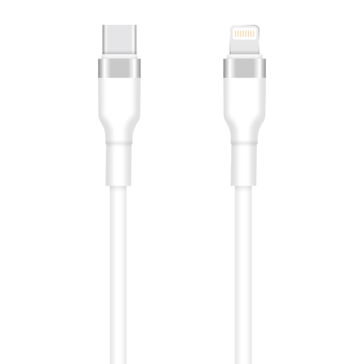 Setty USB-C - Lightning kábel 1m 3A KSC-L-130 fehér
