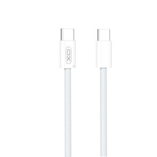 XO NB-Q260B PD USB-C - USB-C 1,5m fehér 60W kábel