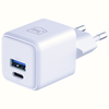 3MK Hyper GaN Töltő 20W fali töltő 1xUSB-A 1xUSB-C PD QC4+ fehér - 2. kép
