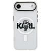 iPhone 17 Air Karl Lagerfeld IML Karl Sketch Logo MagSafe tok átlátszó, - 1. kép