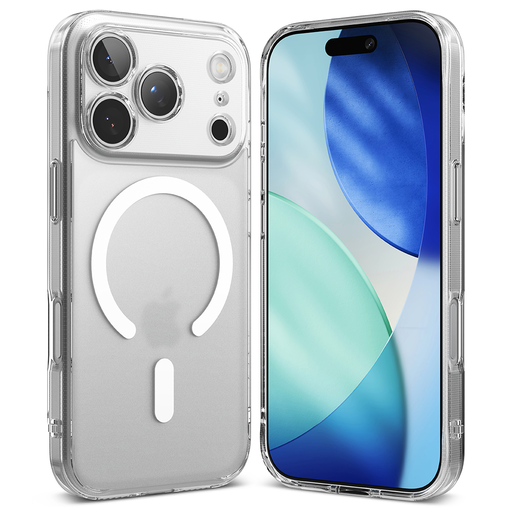 iPhone 17 Pro Max Matte Clear Ringke - Fusion MagSafe tok iPhone 17 Pro Max Matte Clear Ringke - Fusion MagSafe tok