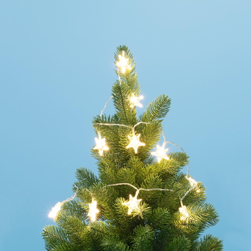 LED-es csillag mini fényfüzér